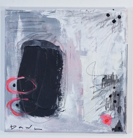 10"x10" acrylic and graphite on canvas