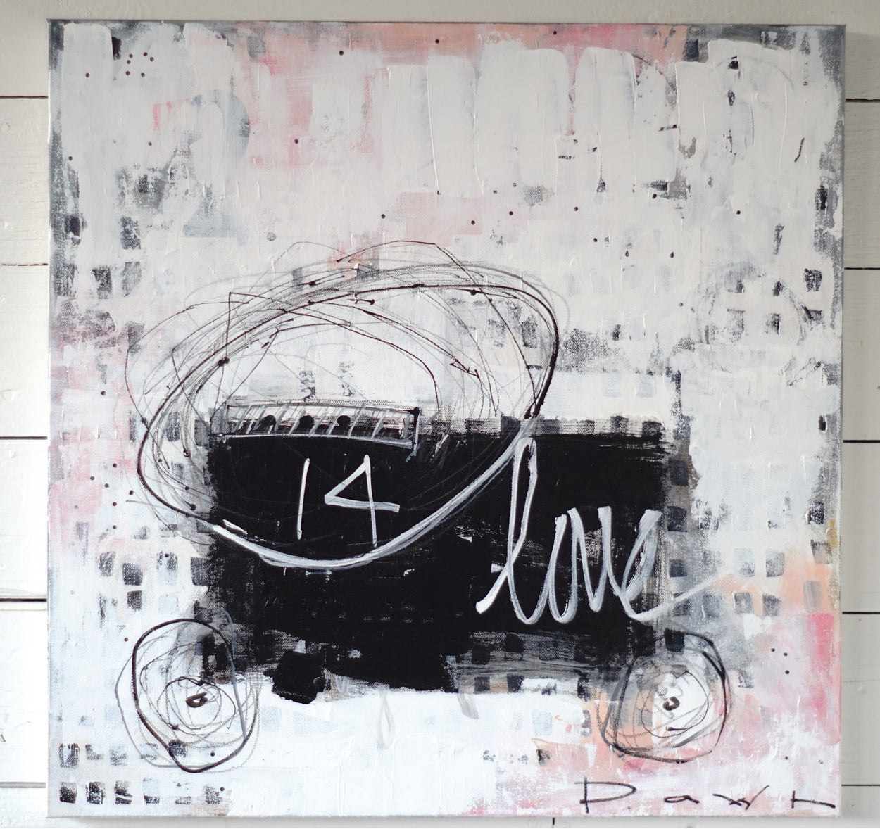 24"x24" acrylic on canvas
