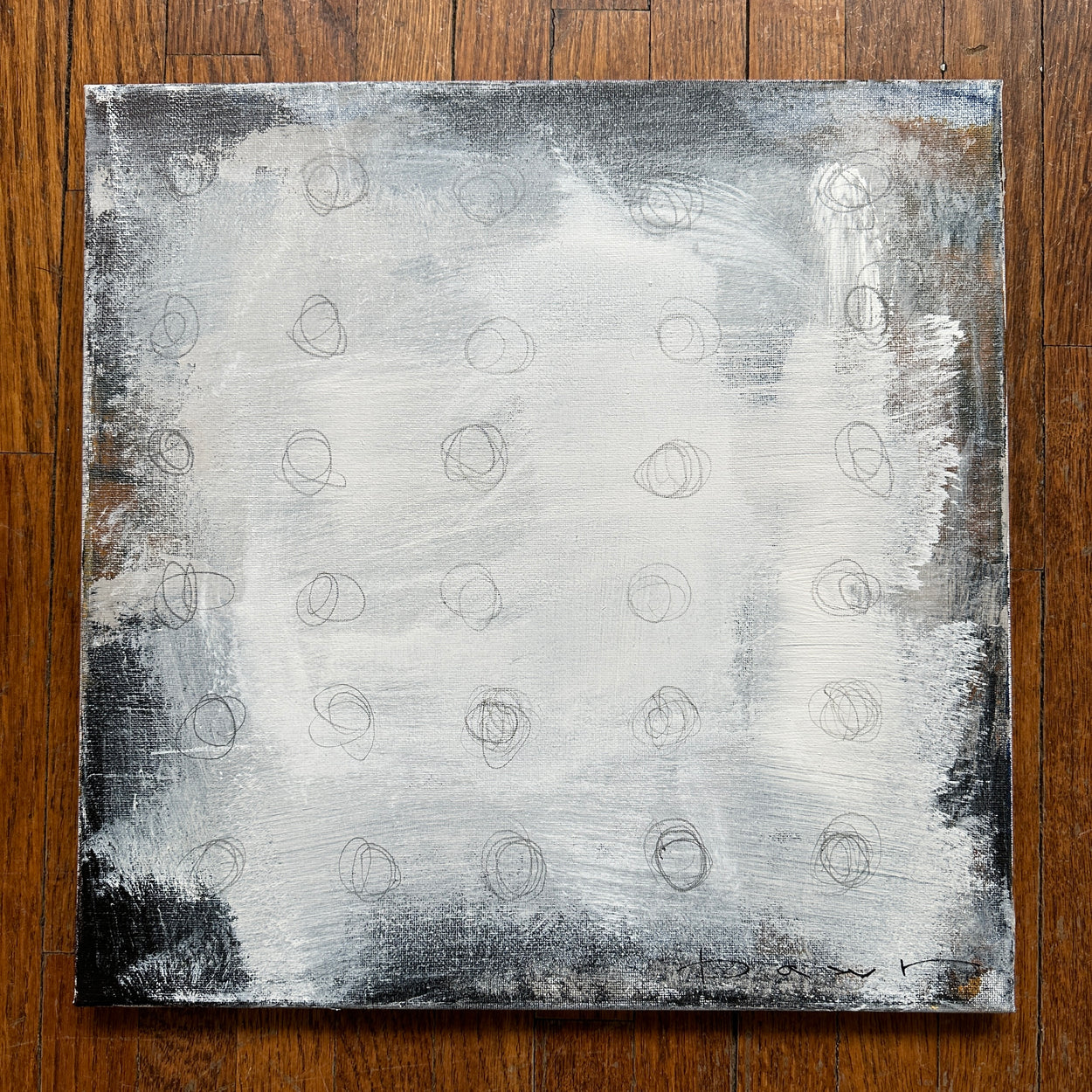 14”x14” acrylic on canvas